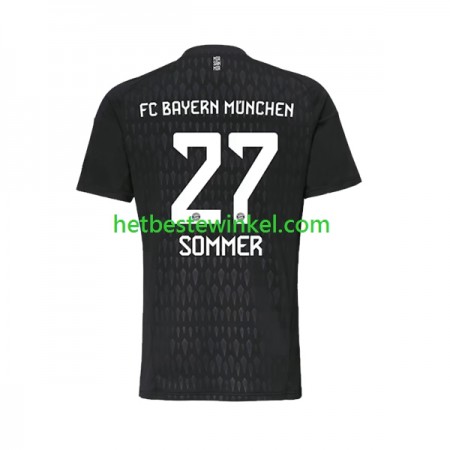 Bayern München Yann Sommer 27 Voetbalshirts Doelman Thuis 2023-24
